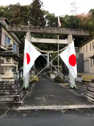 苗代神社の鳥居