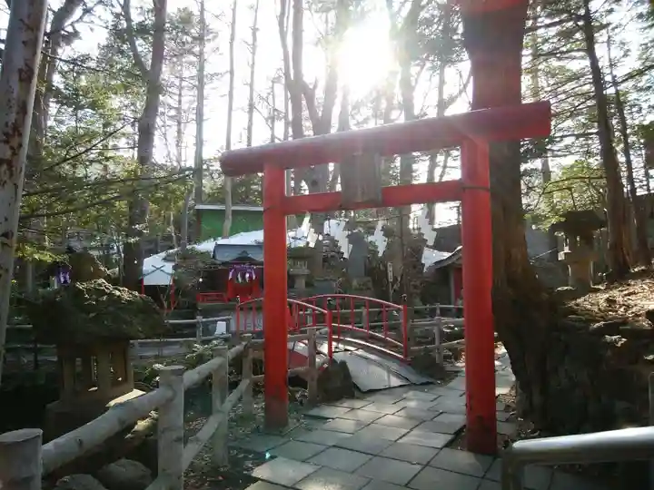 白石神社の鳥居