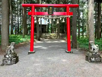 城川神社の鳥居