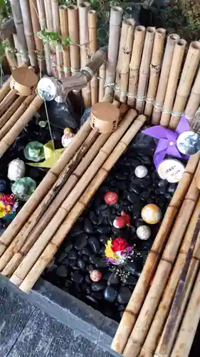 上川神社の手水