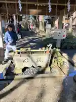 廣幡八幡宮の手水舎