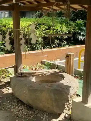 新橋鹽竃神社の手水舎
