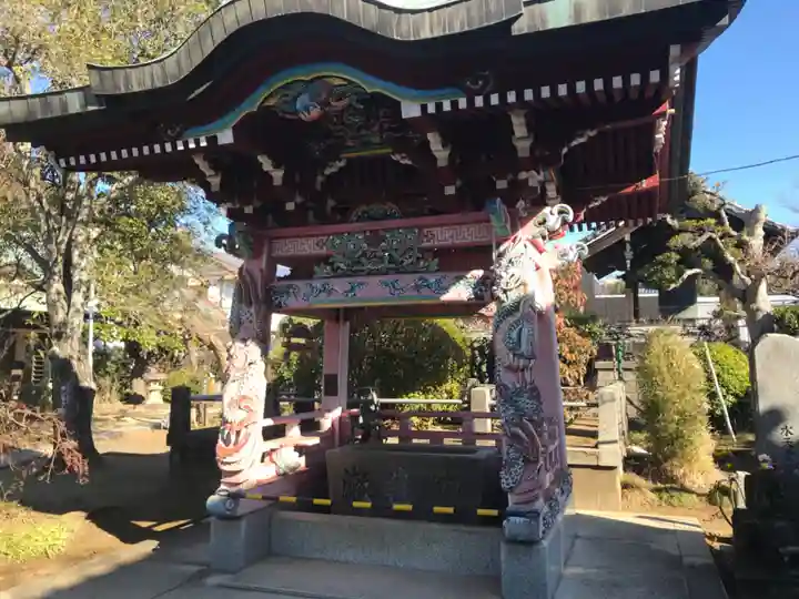 金蔵寺の手水舎