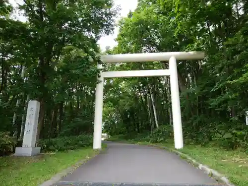 士別神社の鳥居