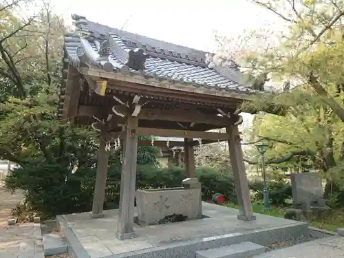 城ヶ入白山神社の手水舎