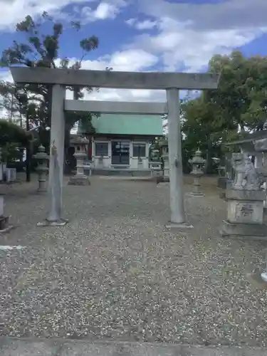 古政神社の鳥居