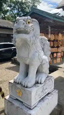 櫻岡大神宮の狛犬