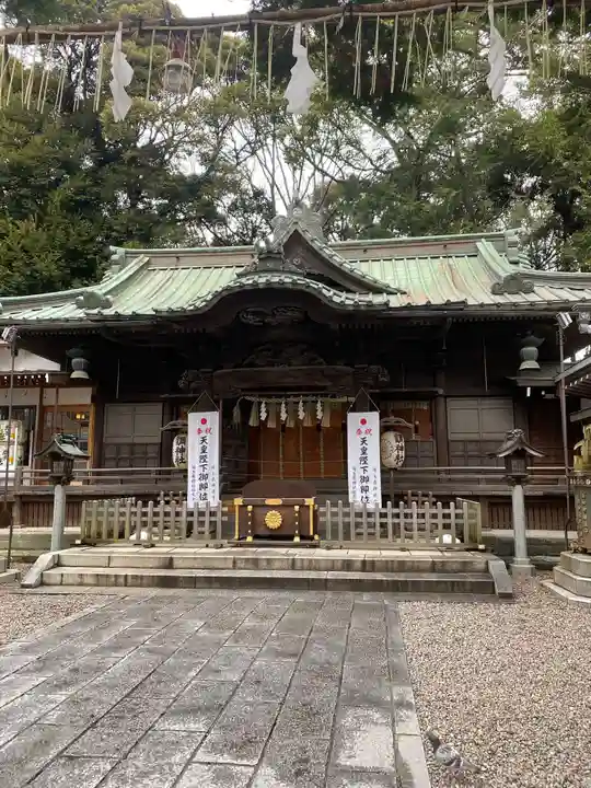 調神社の本殿・本堂