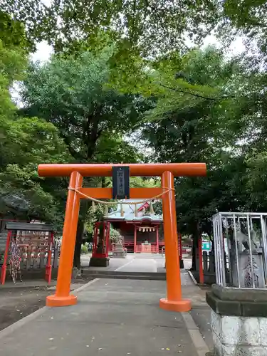 村富神社の鳥居