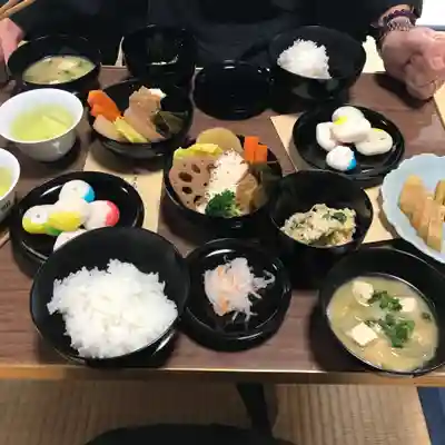 明願寺の食事