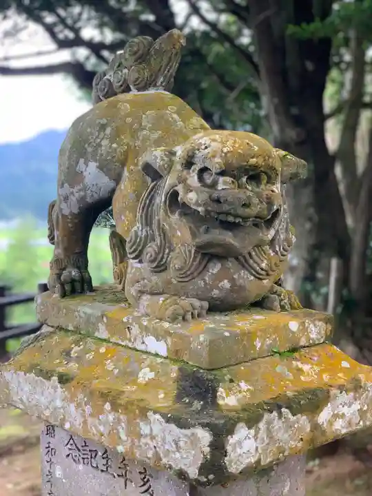 木花神社の狛犬