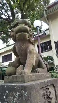 寒川神社の狛犬