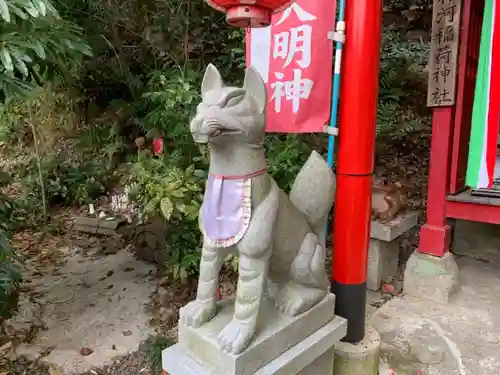 粉河産土神社（たのもしの宮）の狛犬