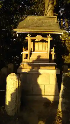 青萱八幡宮の本殿・本堂