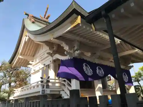 岡山神社の本殿・本堂