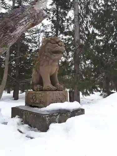 栗沢神社の狛犬