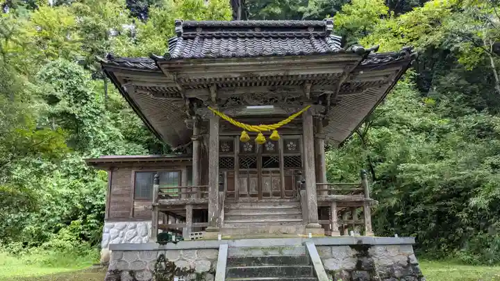神明社の本殿・本堂