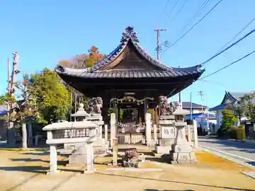 白髭社の本殿・本堂