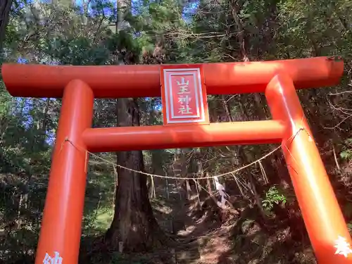 山王神社の鳥居