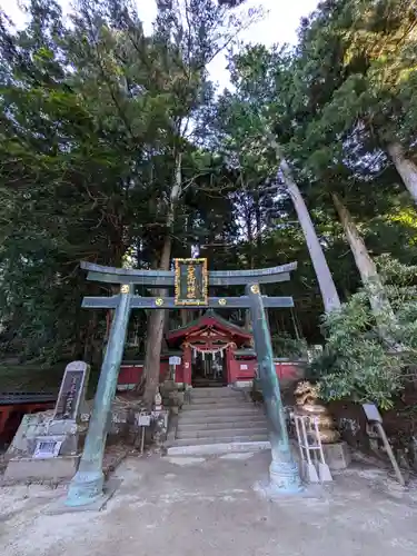 日光二荒山神社奥宮の鳥居