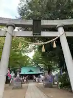 (下館)羽黒神社の鳥居