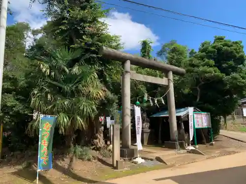 富里香取神社の鳥居