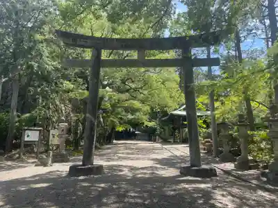 六所神社の鳥居