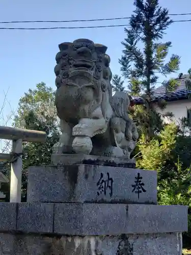 日吉神社の狛犬