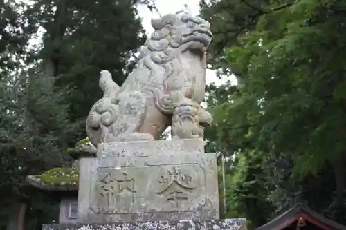 一幣司浅間神社の狛犬