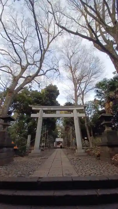 代々木八幡宮の鳥居