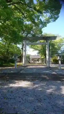 御裳神社の鳥居