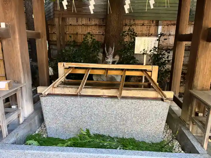 東京大神宮の手水舎