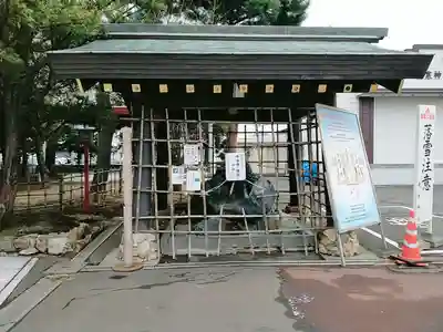 発寒神社の手水舎