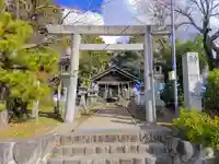 神明社(小山田)の鳥居