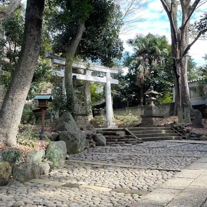代々木八幡宮の鳥居