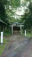 皇太明神神社の鳥居