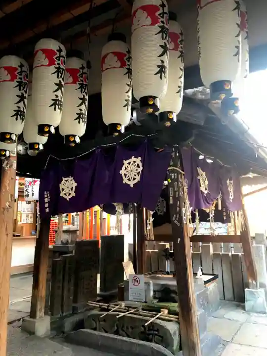 法善寺の手水舎