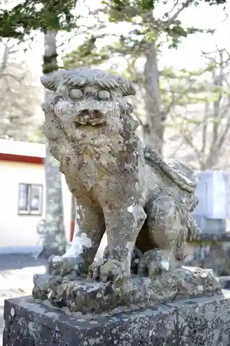 厚岸神社の狛犬