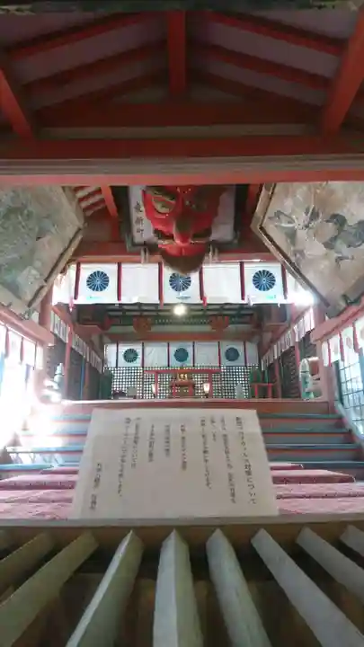 柞原八幡宮の本殿・本堂