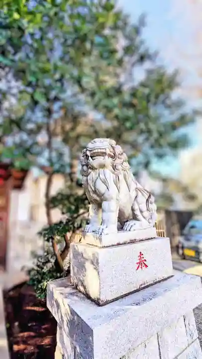 滝野川八幡神社の狛犬