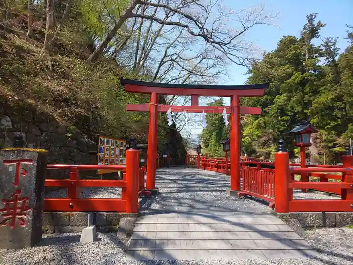 神橋(二荒山神社)の鳥居