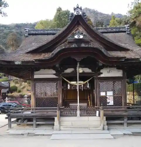 白鬚神社の本殿・本堂