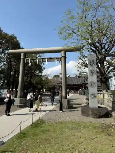 浅草神社の鳥居
