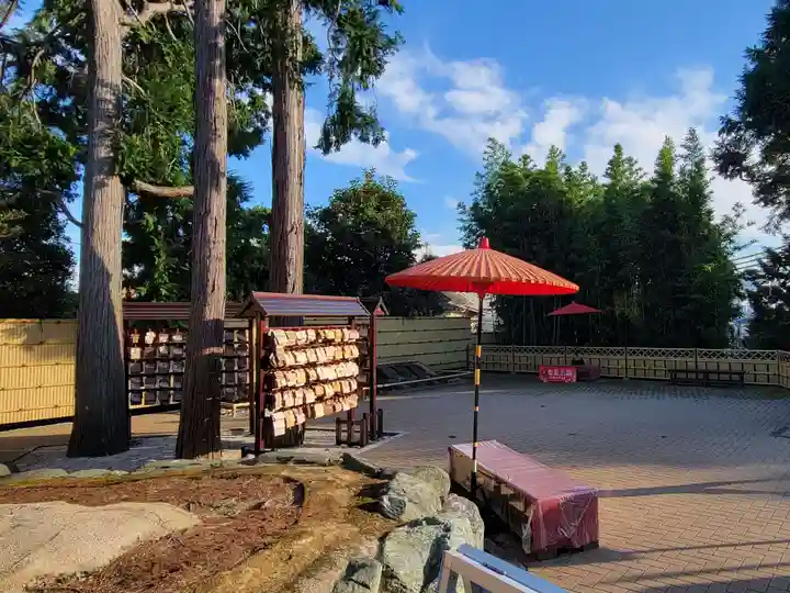 中野沼袋氷川神社の庭園