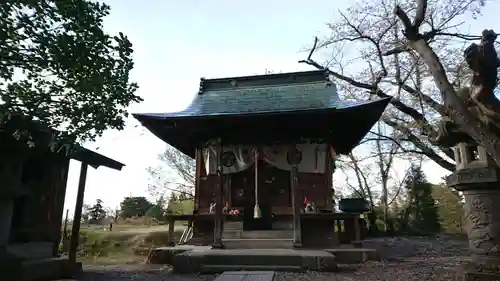 鶴ケ城稲荷神社の本殿