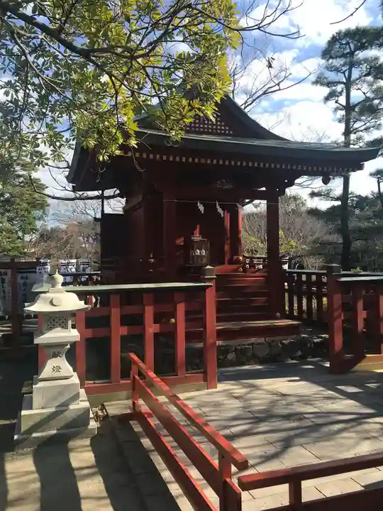 旗上弁財天社の本殿・本堂