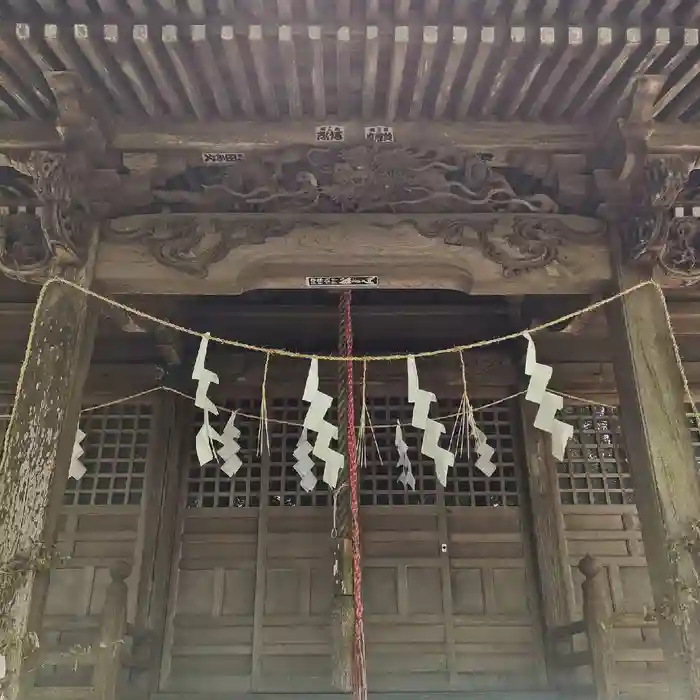 鬼越神社の本殿