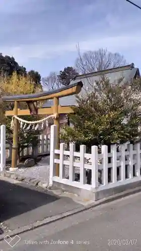 宮地天満宮の鳥居