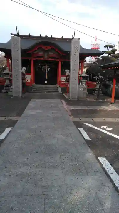 島田神社の本殿・本堂