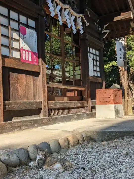 八幡社(柏井町)の動物